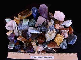 GEMSTONE BUCKET5 Lbs Gems, Minerals & Crystals  