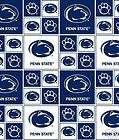 Penn State Nitany Lions College Squares School fabric items in 