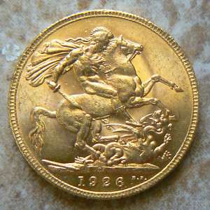 British Gold Sovereigns European Gold Coin Bullion~Almost Uncirculated 