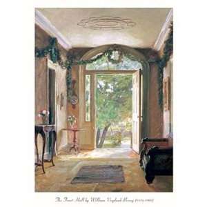  Front Hall William Verplan Birney. 20.00 inches by 27.00 