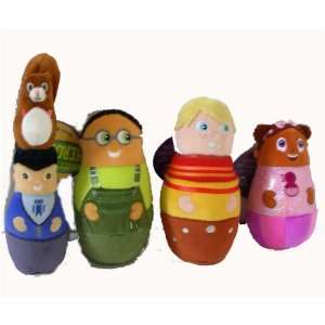  Disney Channel Higglytown Heroes 4 Bean Plush Toy Set 