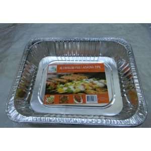  Round 1 Aluminum Disposable Lasagna Pan (Pack of 10 