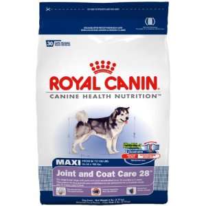  Royal Canin Dry Dog Food, MAXI Joint and Coat Care 28 