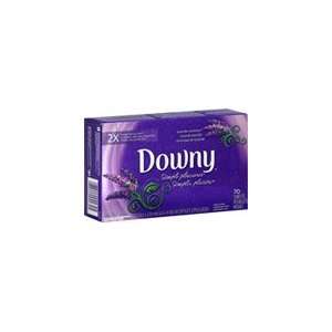 Downy Simple Pleasures Fabric Softener Sheets Lavender Serenity, 70.0 