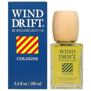   Leather Wind Drift By Mem For Men. Cologne.Splash 3.4 Oz Beauty