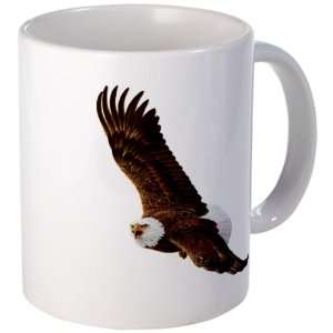  Mug (Coffee Drink Cup) Bald Eagle Flying 