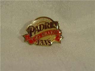 San Diego Padres Baseball Hat Pin  
