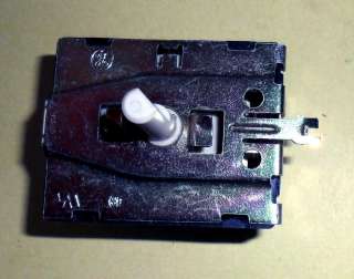   temp selector switch 572D437P009 WE4M242 used hotpoint appliance part