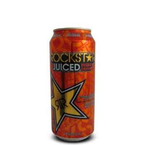 16 Pack   Rockstar Juiced Energy Drink   Mango Orange Passion Fruit 