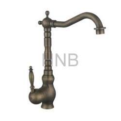 Vintage Faucet Copper Bathroom Mixer Retro hose incl 06  