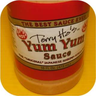 Terry Hos HOT Yum Yum White Sauce Japanese Steak House Shrimp  