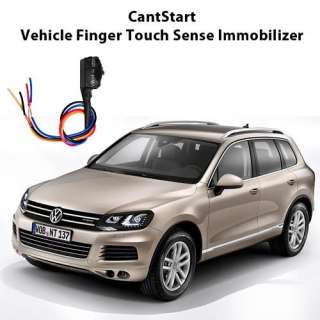 CantStart Vehicle Hidden Mini Finger Touch Immobilizer Patent 