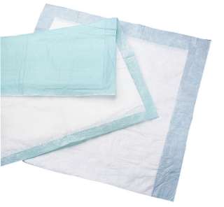 Medline Protection Plus Disposable Polymer Underpads Bed Pads Chux 23 