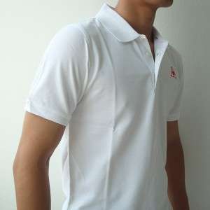 Le Coq Sportif Mens Casual Polo Shirt Slim Fit White M L  