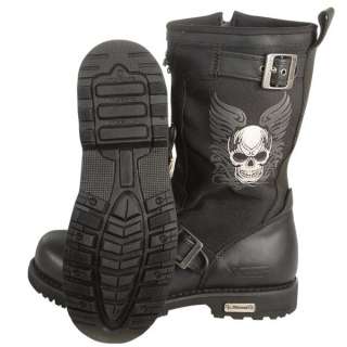 Xelement Mens Tribal Skull Boots with Poron Insoles 11  
