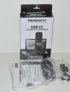 Nady Studio Condenser Microphone USB 1C  