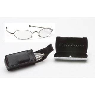 Folding Vision Reading Glasses, Oval, +2.00