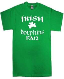  IRISH DOLPHINS FAN SHAMROCK IRELAND PRIDE FOOTBALL KELLY 