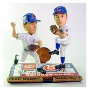   Maddux & Prior Forever Collectibles Bobble Mates