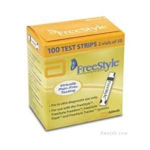  FreeStyle Diabetic Test Strips   100 Strips (Retail 