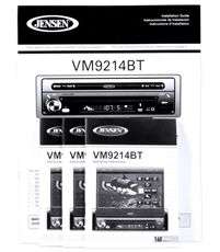 JENSEN VM9214BT 7” FLIP OUT DVD RECEIVER w BLUETOOTH  