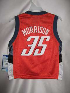   Jersey of ADAM MORRISON of the CHARLOTTE BOBCATS in size TODDLER