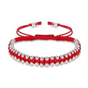   Red Faceted Double Row Friendship Bracelet Eves Addiction Jewelry