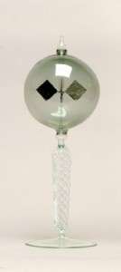 NEW SOLAR RADIOMETER GREEN W CLEAR BRAID STEM L136 G  