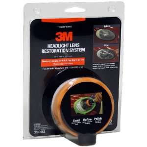  3M 39008 Headlight Lens Restoration System Automotive