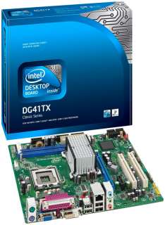 Intel Core 2 Quad/Intel G41/A&V&GbE/MATX Motherboard, Retail BOXDG41TX