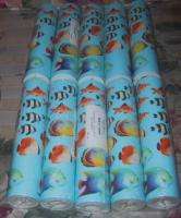 FISH BOWL Wallborder ~ Tropical Wall Border ~ 5 YD New  