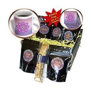   Flower Purple on Lavender   Coffee Gift Baskets   Coffee Gift Basket