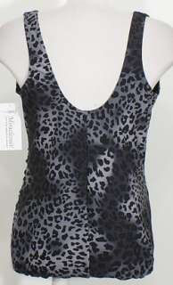 NWT MIRACLESUIT Gray Sonatina Kitty Galore Swimsuit 18W  