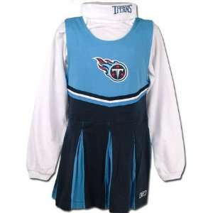    Tennessee Titans Girls 4 6X Cheerleader Uniform