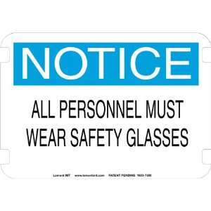   Notice Signs  Wear Safety Glasses  Industrial & Scientific