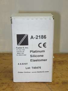 Platinum Silicone Elastomer Factor II, Inc. A 2186  