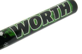 Worth AMP V Stripe SBAMPV Slowpitch Softball Bat 34/30  