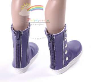   Shoes Purple for 17 Tonner Matt/Lara Croft/14 Kish dolls  