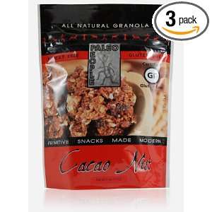 Paleo People Cacao Nut Granola, 5 Ounce (Pack of 3)  