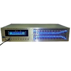   Channel Digital Dual 42 Band Graphic Equalizer Musical Instruments