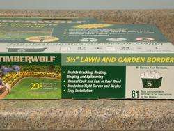 Timberwolf/Smart Edge Lawn Edging Border Red 20 Feet  