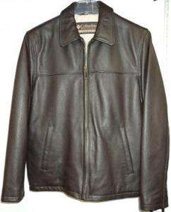 Columbia Classic Style Leather Jacket  