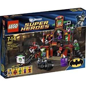 Lego Super Heroes 6857 The Dynamic Duo Funhouse Escape   New Sealed 