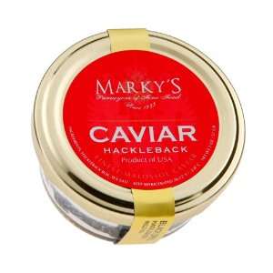 Markys Hackleback Caviar, American Sturgeon   2 oz  
