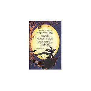  Witch Ride Holiday Invitations