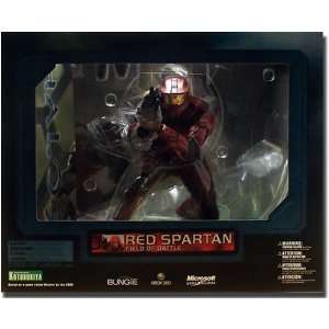  Halo 3 Red Spartan Version 2 ArtFX Statue Toys & Games