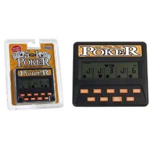  5 in 1 Poker Handheld Electronic Handheld Game (Draw 