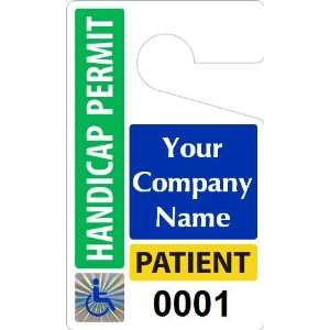  Plastic ToughTags for Handicapped Parking Permits ValueTag 