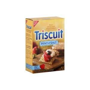  Triscuit Crackers, Baked, Wheat, Hint of Salt,9.5oz, (pack 