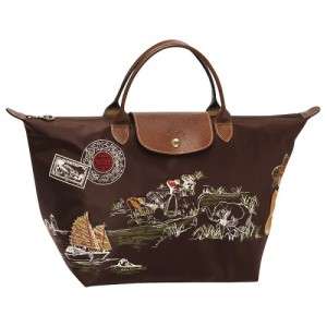 LONGCHAMP Spring 2012 ORCHIDEAL Medium Bag  